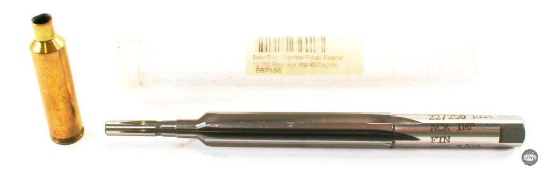 Finishing Reamer for the .22-250 Remington Ackley Improved with 40 Degree Shoulder