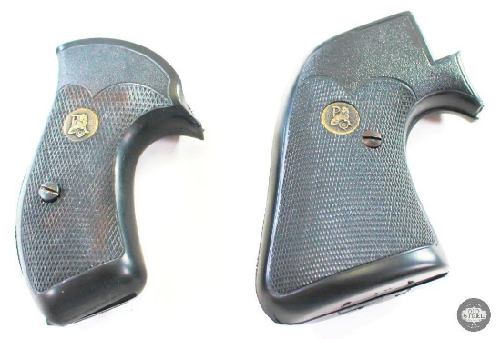 Pachmayr Revolver Grips - S&W K-Frame Round - Ruger Super Blackhawk - Rubber Grips
