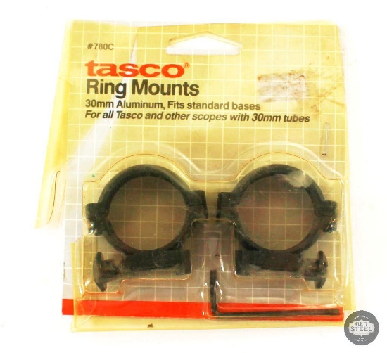 Tasco 30mm Aluminum Scope Rings