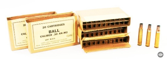 99x 30-06 Brass Casings from Olin Mathieson Chemical Corporation