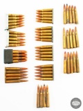 Mixed Lot of .30cal Rifle Ammo - .308win, 7.62x54R, 30-06 - 62 Rounds Total