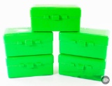5x MTM Case Gard 50 Small Rifle Cartridge Boxes & 50 .223 Brass Casings w/ Spent Primers - 250 Br...