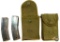 2x 4-Pocket, 30-Round Magazine Pouches for the M1 Carbine from J.Q.M.D - 2x 30-Round Magazines
