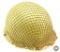WWII US Army M1 Helmet Shell with Small Web Netting Cover
