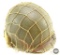 WWII US Army M1 Helmet - Liner and Chinstrap - Large Netting