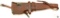 WWII US J.Q.M.D 1944 Leather M1 Carbine Vehicle Scabbard