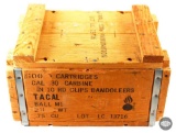 M1 Carbine Ammo Crate and Cans