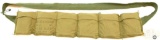 Cloth Bandolier of .30 Carbine Ammunition - 12x Stripper Clips - 120 Rounds Total