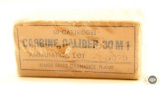 Sealed Vintage Box of 50x .30 Carbine Cartridges from Kings Mills Ordinance Plant