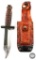 Camillus US Pilot Survival Knife and Scabbard