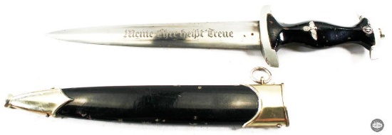 WWII German SS Dagger and Scabbard - Ehrendolch