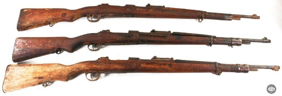 Lot of 3 Chinese Mauser Cheng Kai-Shek Short Rifles - FFL C&R