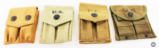 Four US Double Magazine Pouches