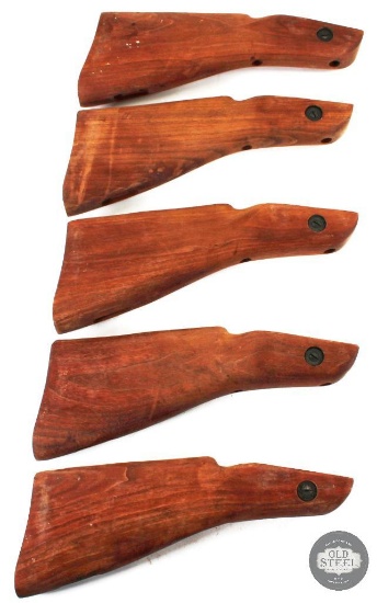 Lot of 5 M1A1 Thompson Submachine Gun Buttstocks