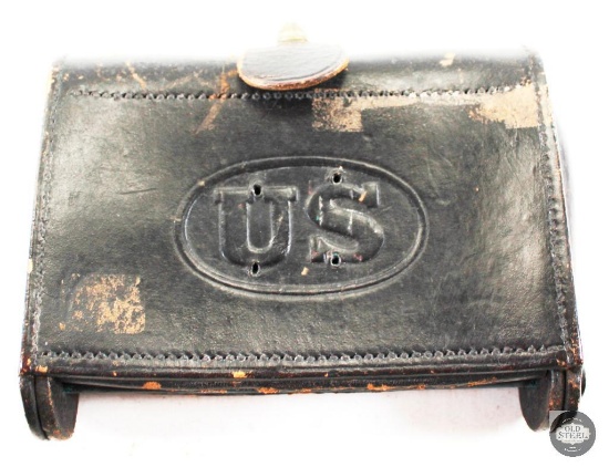 US Spanish American War McKeever M1902 Cartridge Box - 74th Regiment