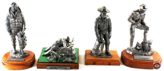 Pewter Museum Collection Castings - Military Statuettes - Certificate of Casting for Each