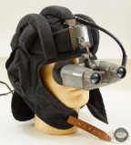 Polish PNW-57 Tank Helmet Night Vision Goggles and Case