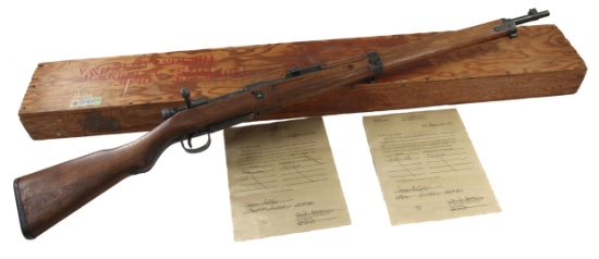 Bring Back Arisaka Type 99 Jinsen Series 40 - 7.7 Japanese - Documents and Original Crate - WWII