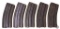 Lot of 5 AR15 GI Style Magazines 30rd