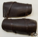 WWII Leather Gaiters