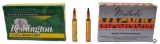 Lot of 2 Boxes 300 Weatherby Magnum Ammunition Remington Core Lokt Weatherby Ultra High Velocity