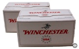 Lot of 2 Boxes Winchester White Box 45 Auto 230gr FMJ Target Ammunition 200rds