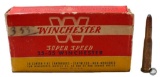 Vintage Box Winchester Super Speed 25-35 Winchester 117gr Soft Point Ammunition 17rds