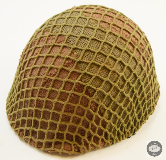 Norwegian M58 Helmet with Camo Net