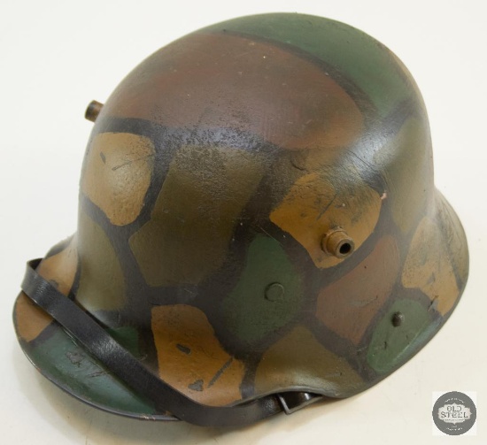 WWI German M16 Painted Stahlhelm