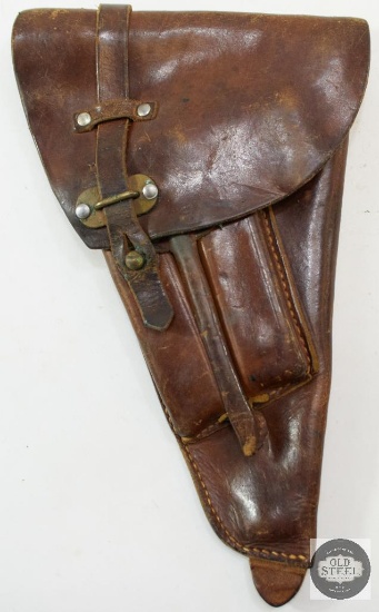 Swedish M40 Leather Holster for Lahti Pistol