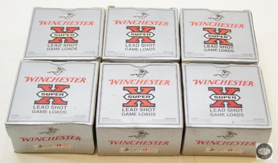 6 boxes Winchester Super X 12 Ga 2 3/4in 150 rds.