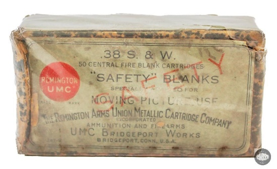 Collectable Remington UMC .32 S&W Blankfire Ammunition 20rds