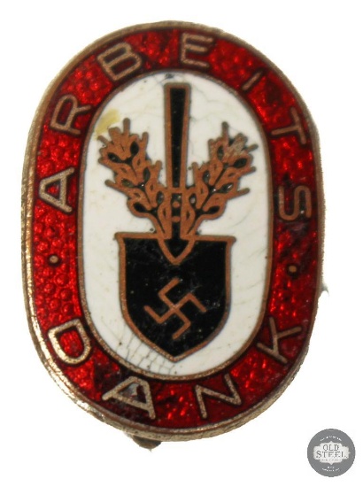 Arbeits Dank Pin - Reich Labor Service