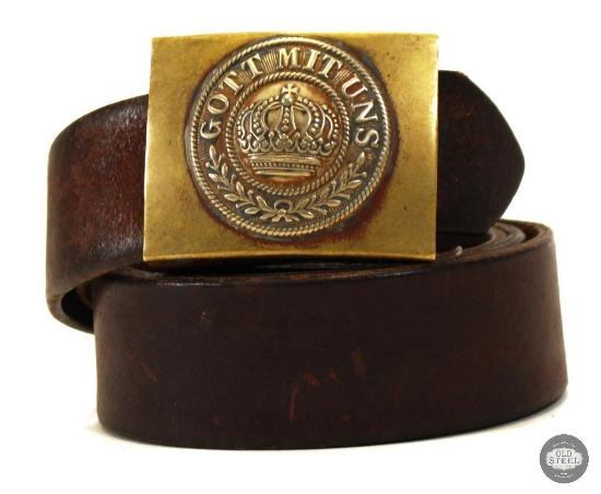 Imperial German Gott Mit Uns Field Belt