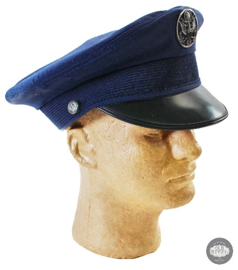 Blue Army Visor - 7 1/8