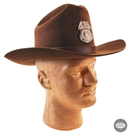 California Highway Patrol Western Hat - 7 1/2 - Wormser