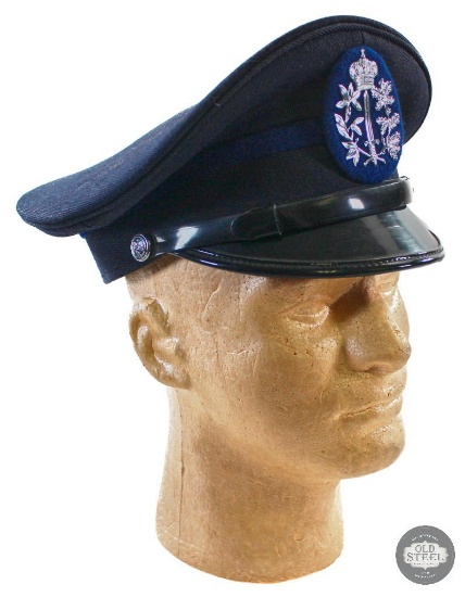 Blue Belgian Police Visor Cap - Emmel