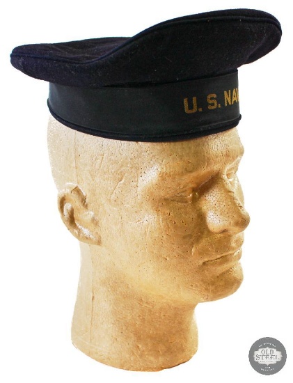 USN Sailor's' Cap with Name "Brennan, R. A."