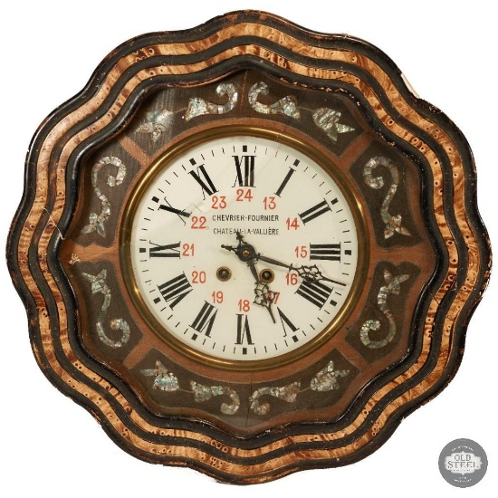 French Chevrier-Fournier Wall Clock
