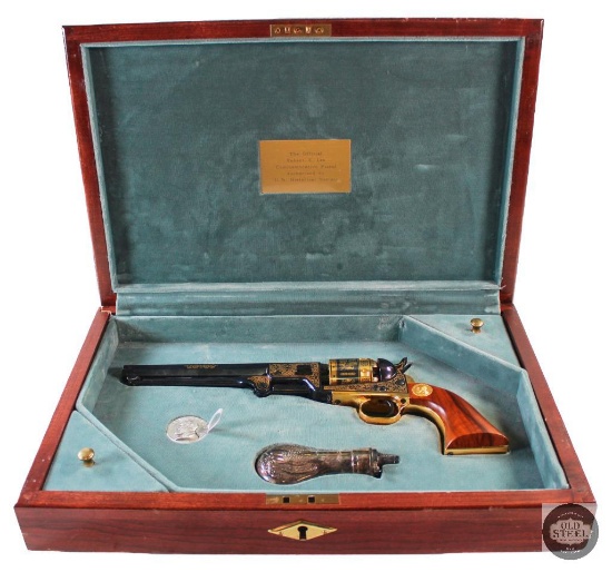 Robert E. Lee Commemorative 1851 Navy Percussion Revolver by the U.S. Historical Society - Antique