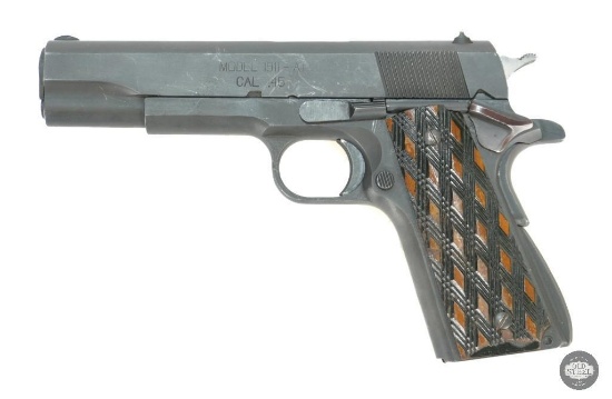 Springfield Armory 1911-A1 45 ACP Pistol W/ Upgraded Grips & Concealed Carry Clip- FFL