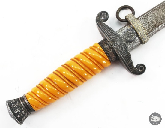 Heer Army Officer's Dagger and Scabbard WWII German