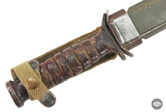 Camillus US M3 Fighting Knife and USM8 Scabbard