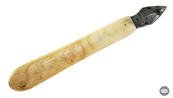 Civil War Surgical Lancet with Bone Handle