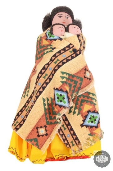 Authentic Signed Navajo Storyteller Doll