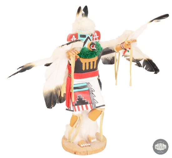 Authentic Hopi Indian Eagle Doll by Miller