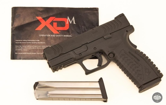 Springfield XDM-9 Pistol 9x19mm Spare Magazine and User Manual FFL