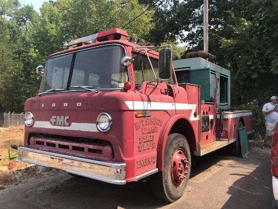 1976 Ford Fire Engine and Generator
