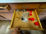 Drawer with Red Items