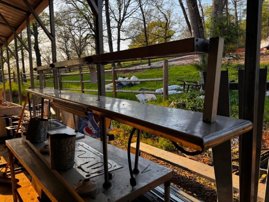 10 Ft Self-Service Landing Shelf with Heating Elements